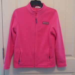 Vineyard vines fleece jacket